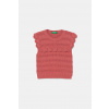Detská bavlnená vesta United Colors of Benetton 1077G100V.P.Seasonal ružová 110 Detská bavlnená vesta United Colors of Benetton 1077G100V.P.Seasonal ružová 110