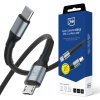 3mk Hyper kábel N-SERIES USB-C / MicroUSB 1m QC 3.0 5V/2A 10W - čierny (3mk Hyper kábel N-SERIES USB-C / MicroUSB 1m QC 3.0 5V/2A 10W - čierny) 3mk Hyper kábel N-SERIES USB-C / MicroUSB 1m QC 3.0 5V/2A 10W - čierny (3mk Hyper kábel N-SERIES USB-C / MicroUSB 1m QC 3.0 5V/2A 10W - čierny)