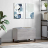 vidaXL Skrinka na platne sivá sonoma 74,5x38x48 cm kompozitné drevo vidaXL Skrinka na platne sivá sonoma 74,5x38x48 cm kompozitné drevo