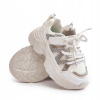DETSKÉ TENISKY S CIRKÓNMI NA SUCHÝ ZIPS ŠNUROVACIE BIELE 29 DETSKÉ TENISKY S CIRKÓNMI NA SUCHÝ ZIPS ŠNUROVACIE BIELE 29