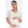 Dámska nočná košeľa materská Sára - biela M (VIENETTA SECRET) Dámska nočná košeľa materská Sára - biela M (VIENETTA SECRET)