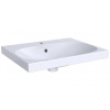 Geberit Acanto - Umývadlo 60x48 cm, otvor na batériu, s prepadom, s KeraTect, biela 500.620.01.8 Geberit Acanto - Umývadlo 60x48 cm, otvor na batériu, s prepadom, s KeraTect, biela 500.620.01.8