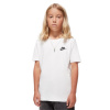 Detské Tričko s krátkym rukávom NIKE K NSW TEE EMB FUTURA LBR FZ5177-100 – Biela Detské Tričko s krátkym rukávom NIKE K NSW TEE EMB FUTURA LBR FZ5177-100 – Biela