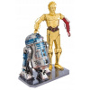 Kovové Modely Droidov C-3PO a R2-D2 Metal Earth 3D Kovové Modely Droidov C-3PO a R2-D2 Metal Earth 3D
