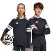Detské tričko adidas Squadra 25 s dlhým rukávom čierno-biele JJ0047 128 cm Detské tričko adidas Squadra 25 s dlhým rukávom čierno-biele JJ0047 128 cm