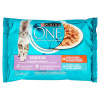 Purina ONE mokré krmivo pre mačky s citlivým trávením 85g-4ks Purina ONE mokré krmivo pre mačky s citlivým trávením 85g-4ks