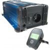 Menič napätia 12V/230V 1000W FS1000, čistá sínusovka, D.O. drôtové Menič napätia 12V/230V 1000W FS1000, čistá sínusovka, D.O. drôtové