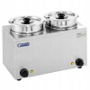 Elektrický ohrievač polievky bain-marie 2 x 3,8 l (Elektrický ohrievač polievky bain-marie 2 x 3,8 l) Elektrický ohrievač polievky bain-marie 2 x 3,8 l (Elektrický ohrievač polievky bain-marie 2 x 3,8 l)