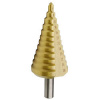 Vrták Strend Pro stupňovitý SD41, 06-38 mm, TiN, HSS rovný, do kovu Vrták Strend Pro stupňovitý SD41, 06-38 mm, TiN, HSS rovný, do kovu