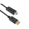 DeTech Kabel propojovací DisplayPort - HDMi 1,8m 321231 DeTech Kabel propojovací DisplayPort - HDMi 1,8m 321231