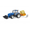 Bruder 2187 Traktor New Holland T5.120 s čelním nakladačem, korbou, vidlemi Bruder 2187 Traktor New Holland T5.120 s čelním nakladačem, korbou, vidlemi