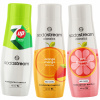 SodaStream Sirup 7UpFREE + OrangeMango + Grapefruit SodaStream Sirup 7UpFREE + OrangeMango + Grapefruit