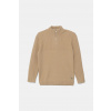 Detský sveter Calvin Klein Jeans IB0IB02519.9BYA béžová 128 Detský sveter Calvin Klein Jeans IB0IB02519.9BYA béžová 128