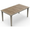 Keter DECO FUTURA stůl - Ashwood/Cappuccino Keter DECO FUTURA stůl - Ashwood/Cappuccino