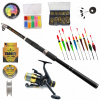 Rybársky set Fishing Time teleskopický 3,6 m 6 sekcií 190 dielov Rybársky set Fishing Time teleskopický 3,6 m 6 sekcií 190 dielov