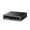 Switch TP-Link Mercusys MS106P 2x LAN, 4x LAN s PoE, 67W Switch TP-Link Mercusys MS106P 2x LAN, 4x LAN s PoE, 67W