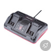 Elektrická nabíjačka pre 2 aku CLC-20V-2.4D Worcraft, S20Li, 20V Elektrická nabíjačka pre 2 aku CLC-20V-2.4D Worcraft, S20Li, 20V