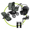 Akčný set Bugaboo Fox 5 Renew Complete Black/Forest Green-forest Green + Autosedačka Britax Römer Baby-Safe PRO + Vario Base 5Z + adaptéry Akčný set Bugaboo Fox 5 Renew Complete Black/Forest Green-forest Green + Autosedačka Britax Römer Baby-Safe PRO + Vario Base 5Z + adaptéry