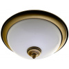 Sapho Gloster stropné svietidlo 1x40 W biela-hnedá AU514 Sapho Gloster stropné svietidlo 1x40 W biela-hnedá AU514