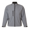 SOĽS Relax Pánska softshellová bunda SL46600 Grey melange 4XL SOĽS Relax Pánska softshellová bunda SL46600 Grey melange 4XL