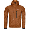 Skialpinistická zatepľovacia bunda Ortovox Swisswool Piz Boe Jacket Men's - bristle brown L Skialpinistická zatepľovacia bunda Ortovox Swisswool Piz Boe Jacket Men's - bristle brown L