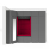 Signal Predsieňová stena AMI 39 Červená Grafit Signal Predsieňová stena AMI 39 Červená Grafit