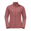 Dámska fleecová bunda Jack Wolfskin MOONRISE FZ - Read Ochre - S Dámska fleecová bunda Jack Wolfskin MOONRISE FZ - Read Ochre - S