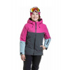 Dětská bunda na lyže/snowboard Meatfly Deliah Girls Jaacket 2 5/26 Grey Dark/Pink Dětská bunda na lyže/snowboard Meatfly Deliah Girls Jaacket 2 5/26 Grey Dark/Pink