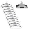 Springos Plastové ramienka na oblečenie 41 cm súprava 20ks HG0082 sivá Springos Plastové ramienka na oblečenie 41 cm súprava 20ks HG0082 sivá