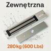 Elektromagnetický zámok Unko 280 kg 12/24 V DC NO/NC Elektromagnetický zámok Unko 280 kg 12/24 V DC NO/NC