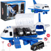 KIK Elektronické Nákladné Lietadlo s autíčkami a príslušenstvom Police KIK Elektronické Nákladné Lietadlo s autíčkami a príslušenstvom Police