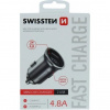 Adaptér do auta SWISSTEN 24W, 2 porty, USB-A 20115100 Adaptér do auta SWISSTEN 24W, 2 porty, USB-A 20115100