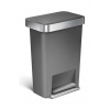 Odpadkový kôš Simplehuman Liner Pocket 45 L CW1386CB sivá ONE SIZE Odpadkový kôš Simplehuman Liner Pocket 45 L CW1386CB sivá ONE SIZE