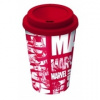 Stor Marvel - Avengers Small Plastic Double-Walled Coffee Tumbler (390 ml) Stor Marvel - Avengers Small Plastic Double-Walled Coffee Tumbler (390 ml)
