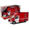 Hasičské auto s trecím pohonom, zvukom a otváracími dverami Hasičské auto s trecím pohonom, zvukom a otváracími dverami