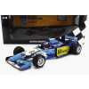 Benetton F1 B195 Team Mild Seven Renault N°1 Majster Sveta Víťaz European GP 1995 Michael Schumacher 1:18 Minichamps modrá žltá Benetton F1 B195 Team Mild Seven Renault N°1 Majster Sveta Víťaz European GP 1995 Michael Schumacher 1:18 Minichamps modrá žltá