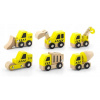 Viga Drevený set stavebných áut Viga Drevený set stavebných áut