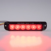 PROFI výstražné LED světlo vnější, červené, 12-24V, ECE R65 PROFI výstražné LED světlo vnější, červené, 12-24V, ECE R65