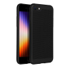 AppleMix Kryt pre Apple iPhone 7 / 8 / SE (2020) / SE (2022) perforovaný / s otvormi - plastový - ochrana fotoaparátu - čierny AppleMix Kryt pre Apple iPhone 7 / 8 / SE (2020) / SE (2022) perforovaný / s otvormi - plastový - ochrana fotoaparátu - čierny