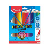 Maped COLOR´PEPS STRONG trojhranné farbičky - 24 ks v kartónovom obale Maped COLOR´PEPS STRONG trojhranné farbičky - 24 ks v kartónovom obale