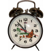Hodiny - Mechanické hodinky budík s pohyblivým sliepky (Hodiny - Mechanické hodinky budík s pohyblivým sliepky) Hodiny - Mechanické hodinky budík s pohyblivým sliepky (Hodiny - Mechanické hodinky budík s pohyblivým sliepky)