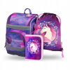 Školský batoh jednokomorový BAAGL fialový Školský batoh jednokomorový BAAGL fialový