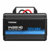 TOPDON Car Jump Starter V4000 HD/3000A (24V)/4000A (12V)/24000mAh/16l benzín/16l diesel/ LED svetlo | TOPDON Car Jump Starter V4000 HD/3000A (24V)/4000A (12V)/24000mAh/16l benzín/16l diesel/ LED svetlo |