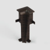 Prvky Egger 60 Hardwood dark brown - Roh vnútorný 1140831 (2 ks/bal) Prvky Egger 60 Hardwood dark brown - Roh vnútorný 1140831 (2 ks/bal)