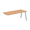 OFFICE PRO s.r.o. HOBIS prídavný kancelársky stôl rovný - US A 1800 R, buk OFFICE PRO s.r.o. HOBIS prídavný kancelársky stôl rovný - US A 1800 R, buk