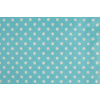 Galanterka Bavlněná látka Puntíky tyrkysová 7 mm šíře 160 cm METRÁŽ Galanterka Bavlněná látka Puntíky tyrkysová 7 mm šíře 160 cm METRÁŽ