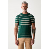 Tommy Hilfiger basic tričko pánske bavlnené s elastanom MW0MW10800. zelená S Tommy Hilfiger basic tričko pánske bavlnené s elastanom MW0MW10800. zelená S