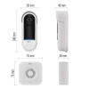 GoSmart Domový bezdrôtový batériový videozvonček IP-15S s WiFi GoSmart Domový bezdrôtový batériový videozvonček IP-15S s WiFi