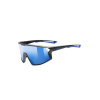 Slnečné okuliare UVEX Skyryse S3 - black matt/ mirror blue Slnečné okuliare UVEX Skyryse S3 - black matt/ mirror blue