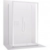 CERANO - Trostenný sprchovací kút Varone LINE UL/P - 6 mm - chróm, transparentné sklo - 110x100x195 cm - posuvný CERANO - Trostenný sprchovací kút Varone LINE UL/P - 6 mm - chróm, transparentné sklo - 110x100x195 cm - posuvný